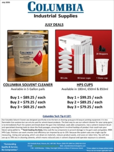 thumbnail of July 2026 Flyer – HPS Cups & Solvent Cleaner Deal